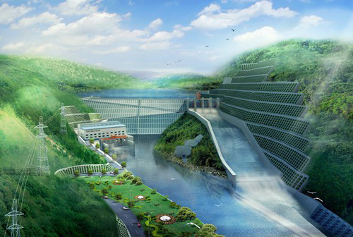 措勤老挝南塔河1号水电站项目
